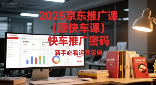 2025京东推广课（原快车课）解锁京东快车推广密码，新手必看运营宝典