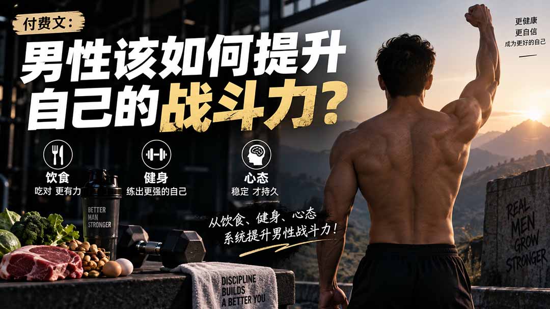 (20421期)付费文章:男性该如何提升自己的战斗力?